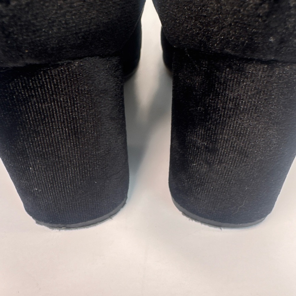 Free People Cecile Suede Ankle Block Heel Boots Sz 8 - Picture 15 of 15